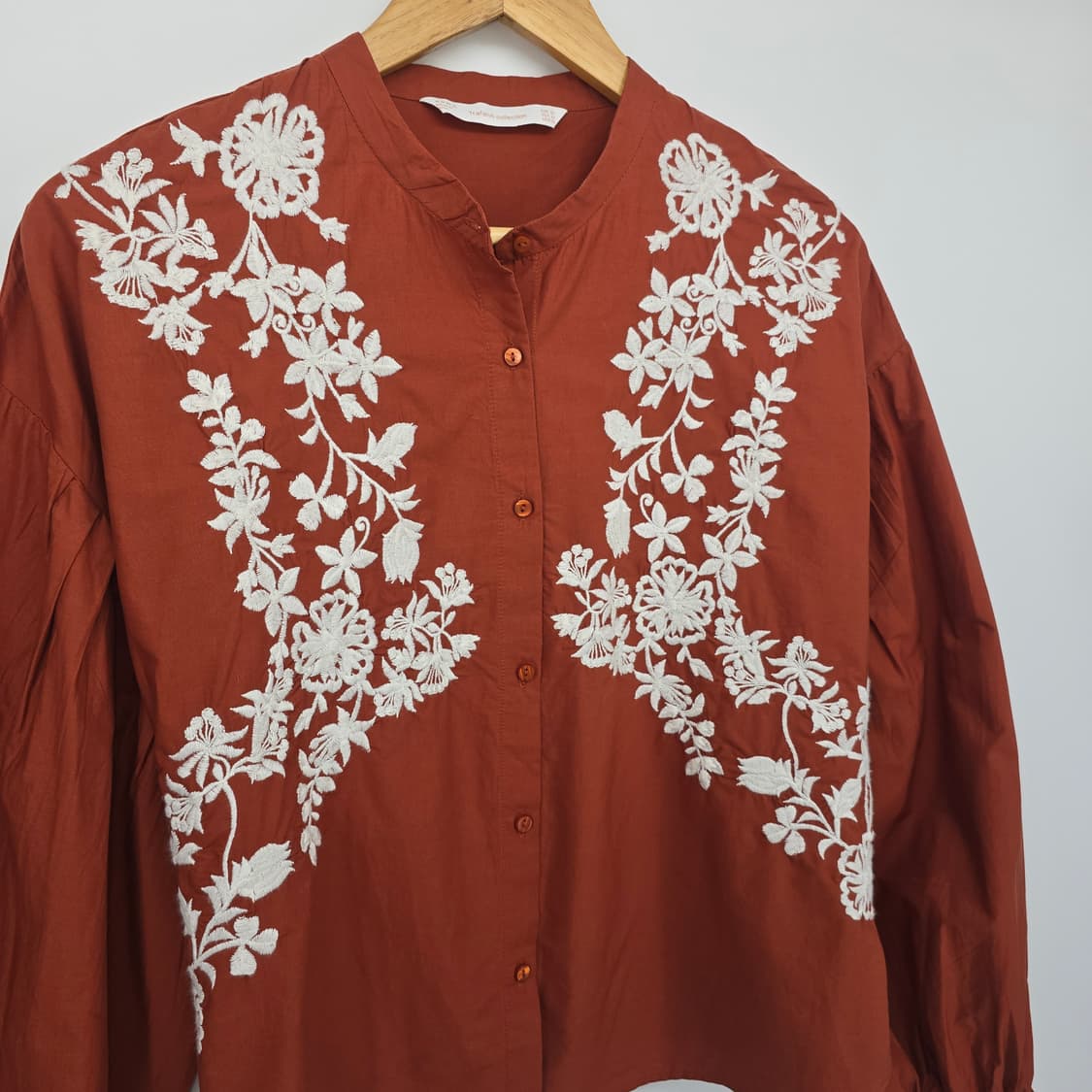 ZARA 자수 블라우스 (보헤미안 무드) 상품이미지5