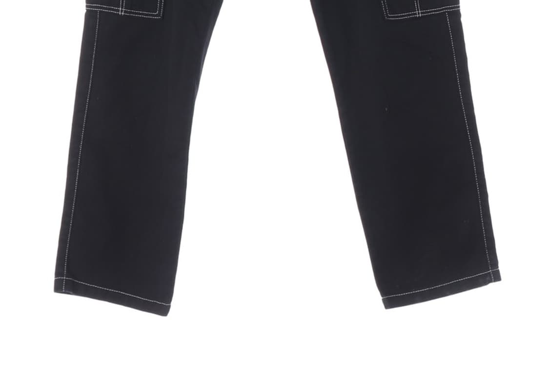 ZARA 블랙 화이트 스티치 카고 팬츠 상품이미지5