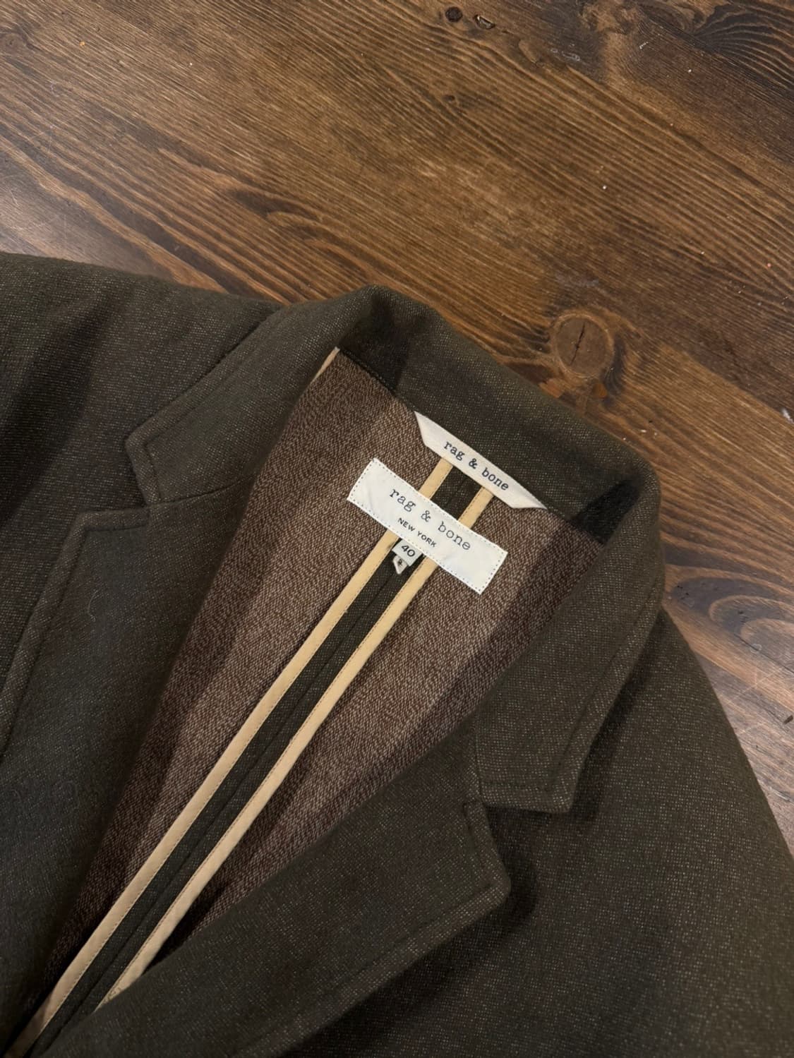 랙앤본 플란넬 자켓 66~77 상품이미지7