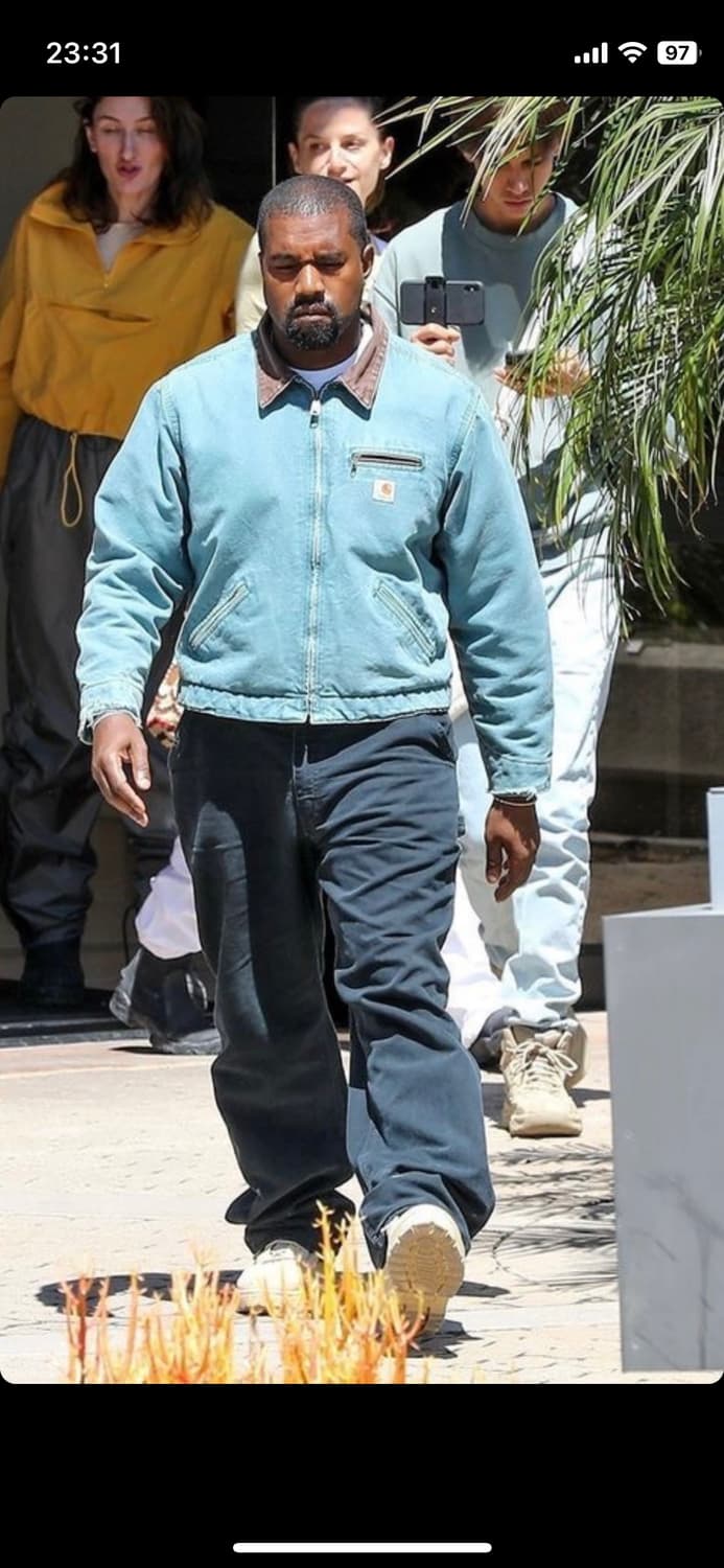 칼하트 맛 하늘색 워크자켓 상품이미지4