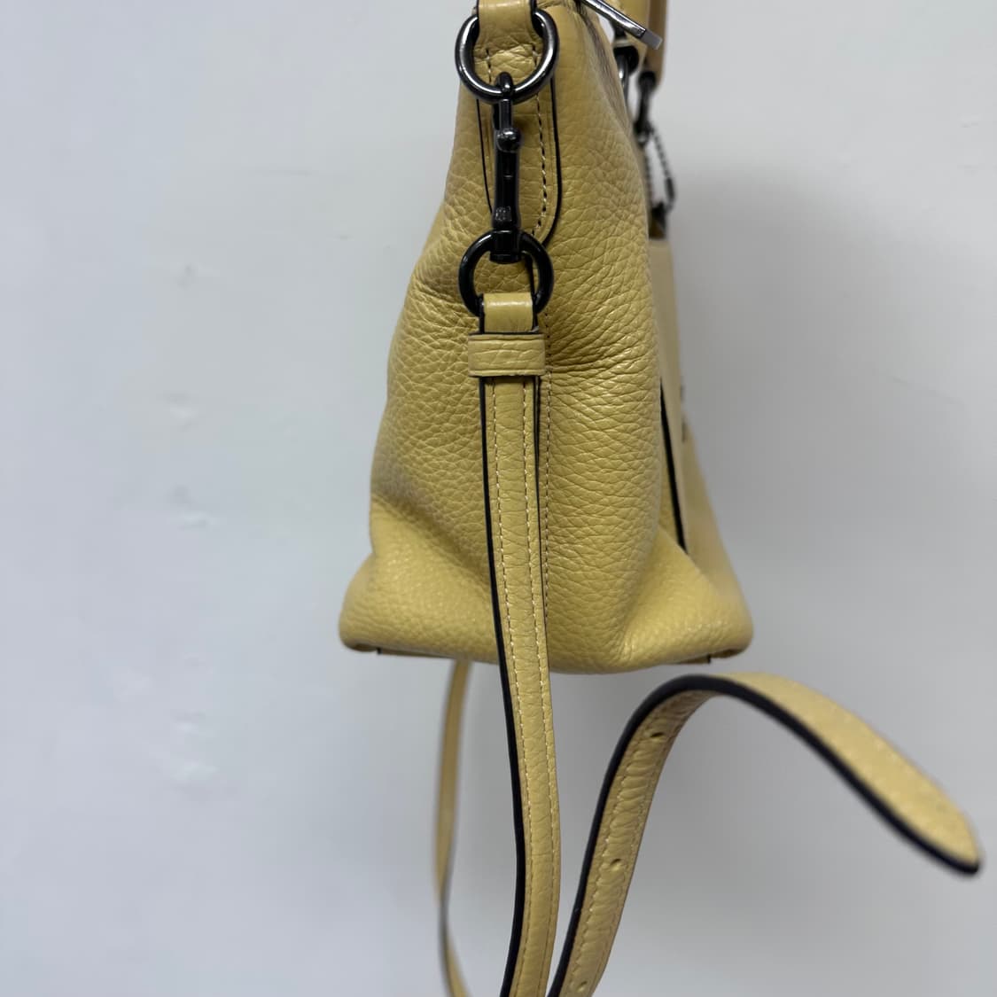 COACH 코치 미니 옐로우 숄더백 토트백 가방 상품이미지6