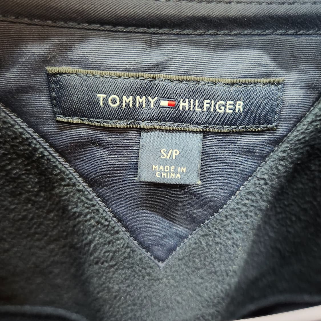 타미힐피거 올드스쿨 와펜/목 로고 헤비코튼 집업 S(M)남여공용 상품이미지6