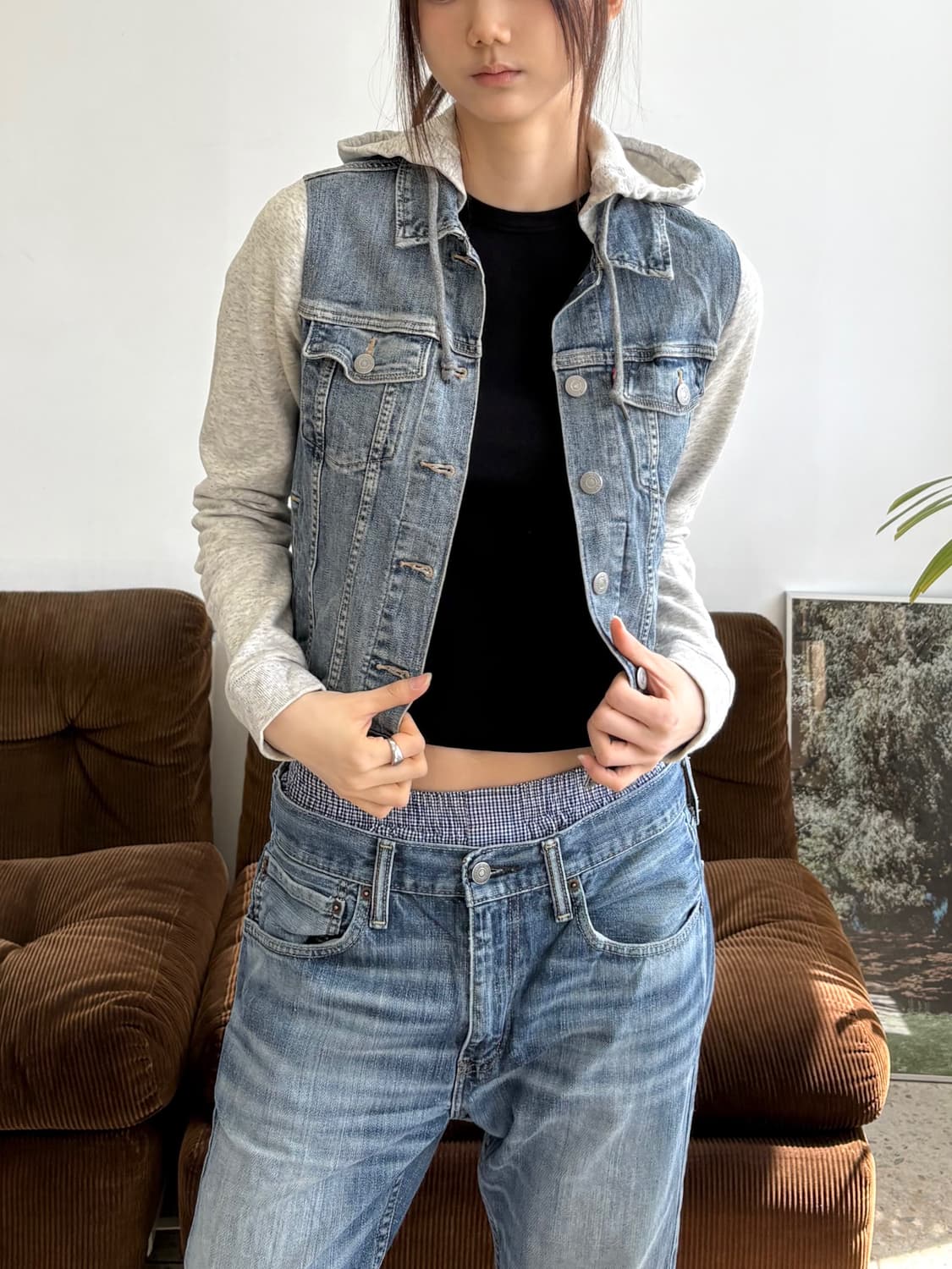 리바이스 후드 데님 자켓 상품이미지4