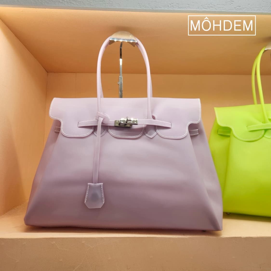 젤리 버킨백 키키 실리콘 pvc가방 상품이미지7