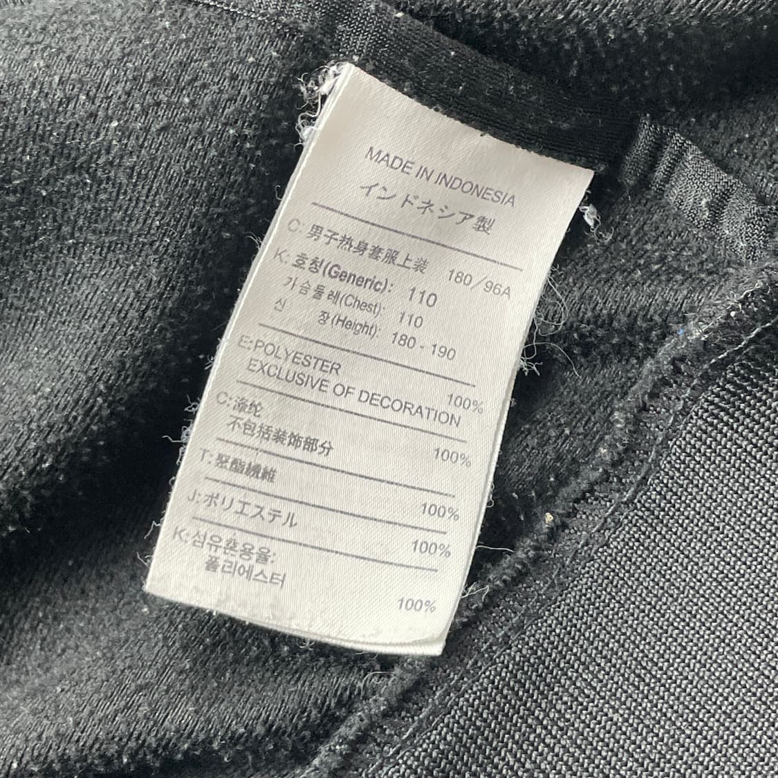 [택포] 나이키 유벤투스 져지 트랙탑 블랙 XL 상품이미지5