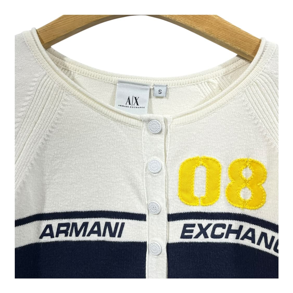 [Armani Exchange] 아르마니 익스체인지 헨리넥 코튼 니트 상품이미지3