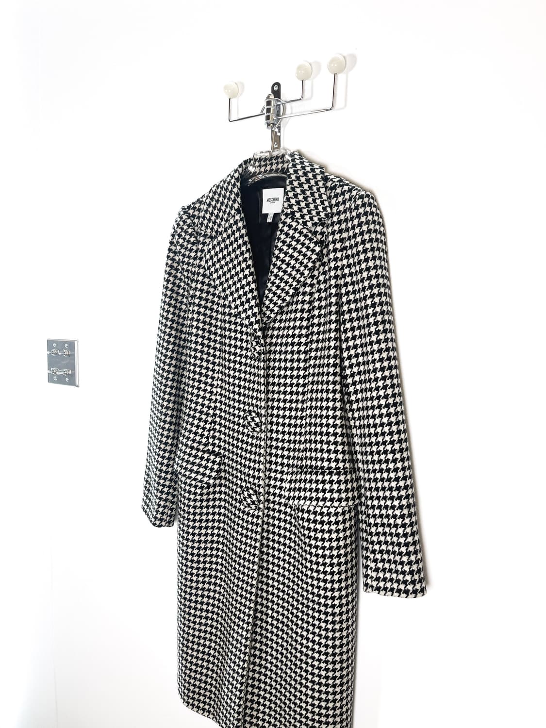 모스키노 하운즈투스 울 코트 상품이미지6