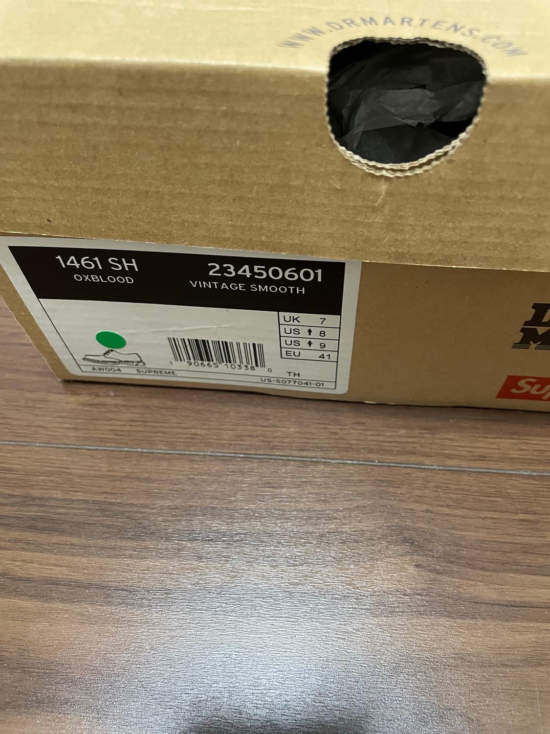 닥터마틴 x 슈프림 1461 빈티지 레드 상품이미지3