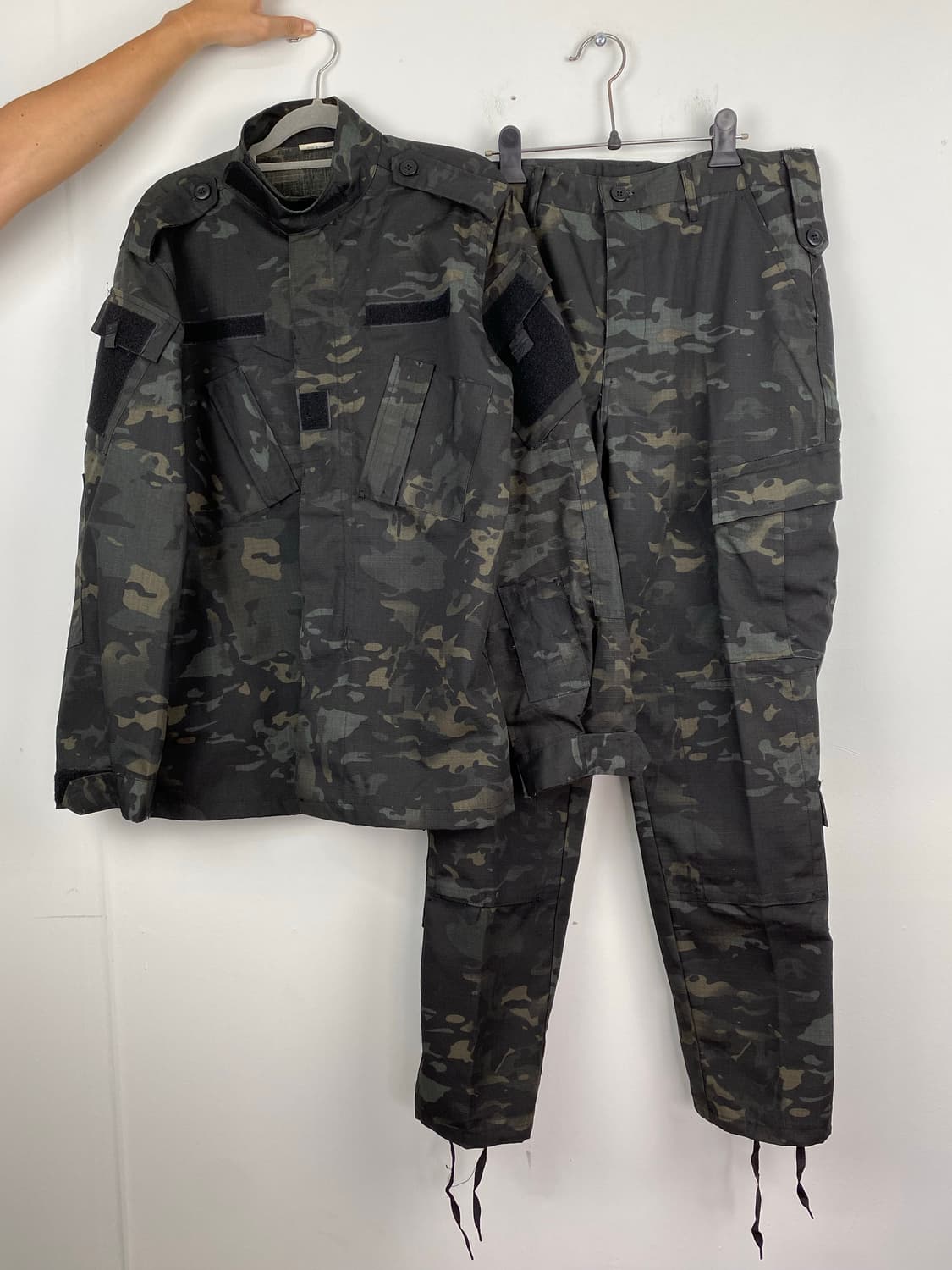 ACU ARMY 미국 밀리터리 카모 군복 셋업 M 상품이미지1
