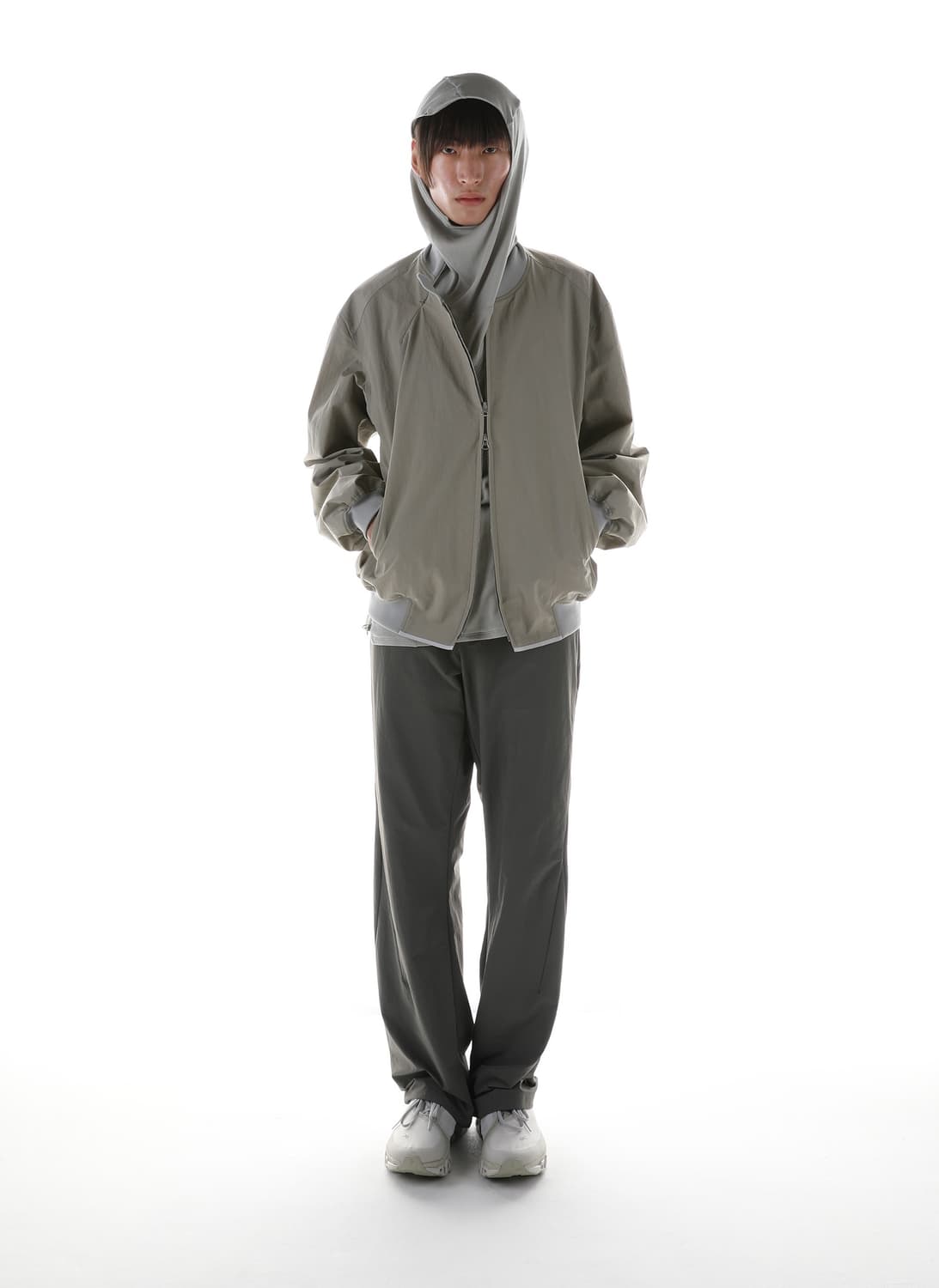 [M 새상품] 포스트아카이브팩션 paf 6.0 봄버 right 웜그레이 상품이미지1