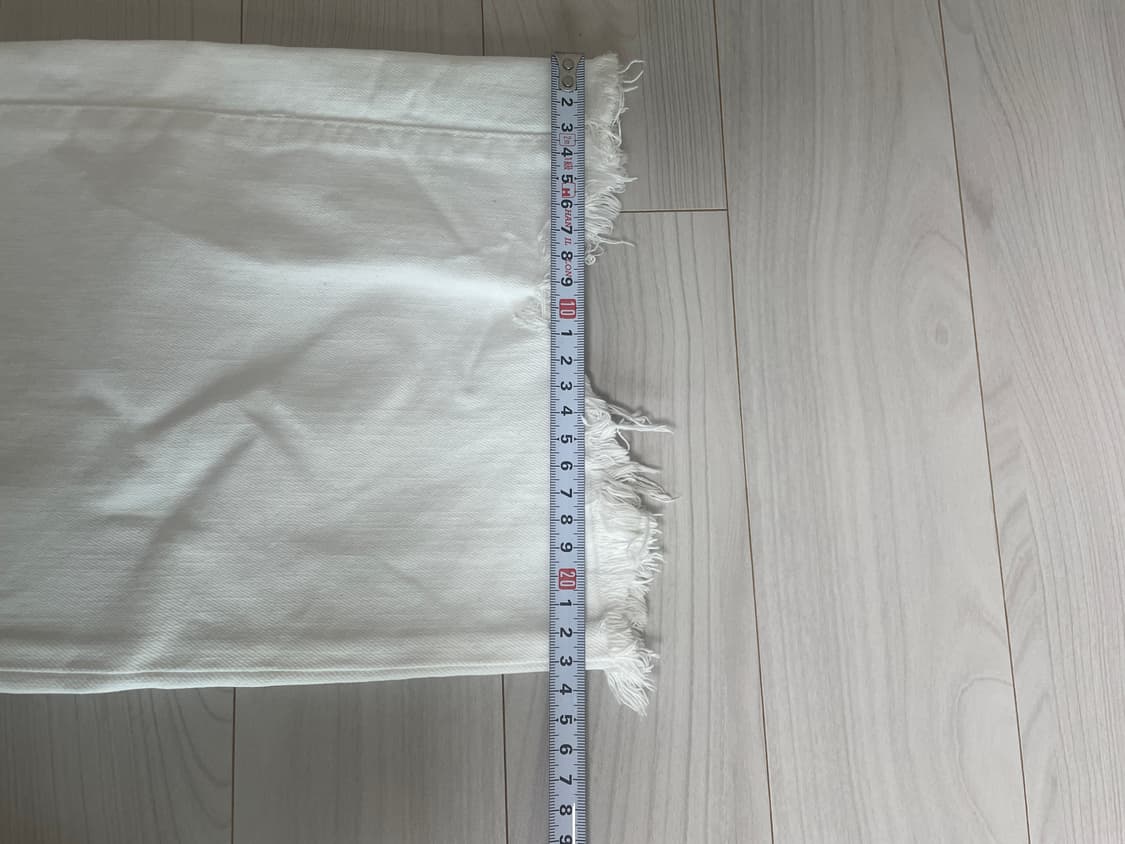 ZARA 화이트 와이드 데님 팬츠 EUR 36 상품이미지5