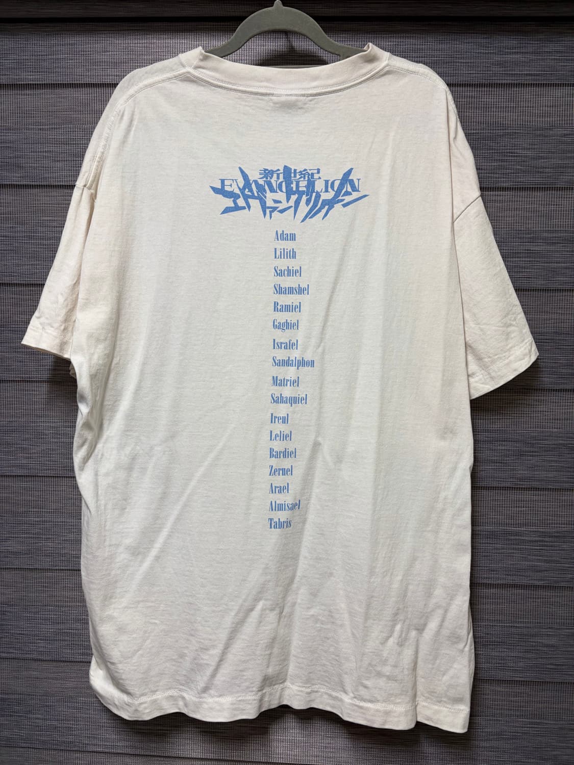 xl) 세인트미카엘 세인트마이클 saint 에반게리온 신지 티셔츠 상품이미지2