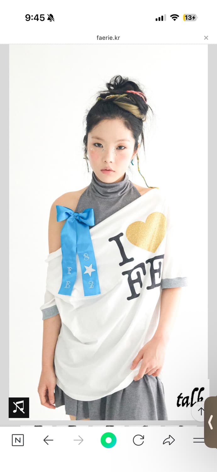 샵페어리 cowl neck button t-shirt 상품이미지1