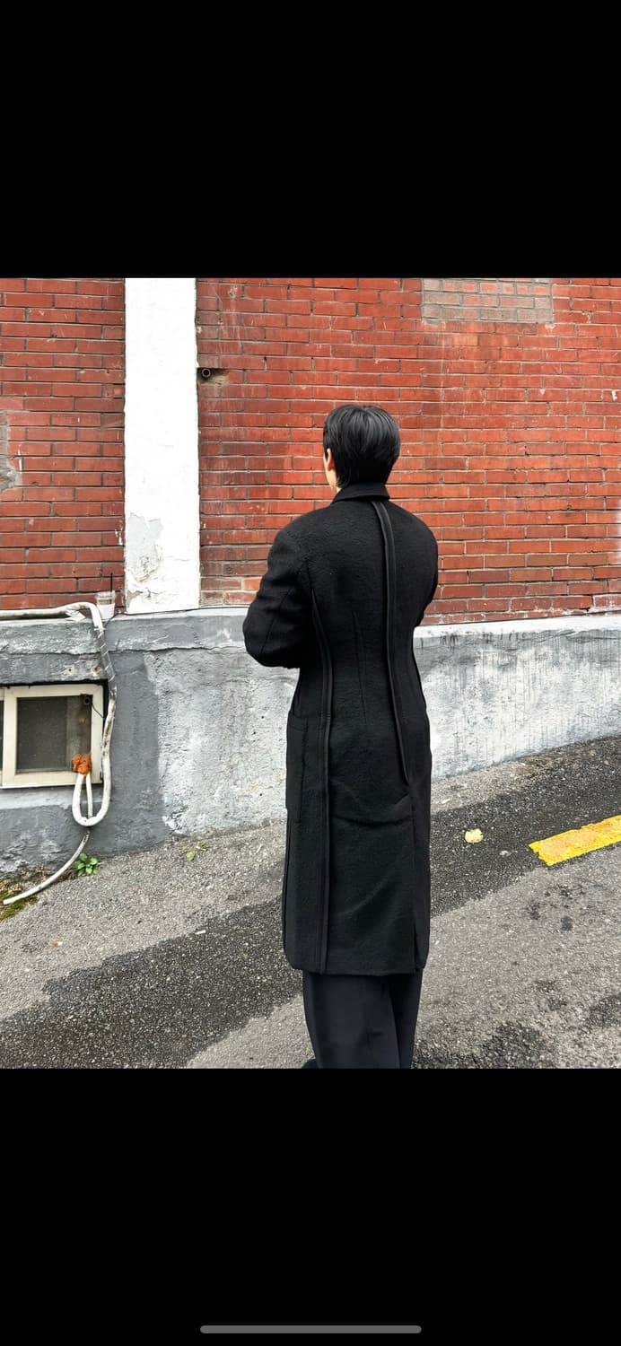 ECKHAUS LATTA black form coat (m size) 상품이미지1