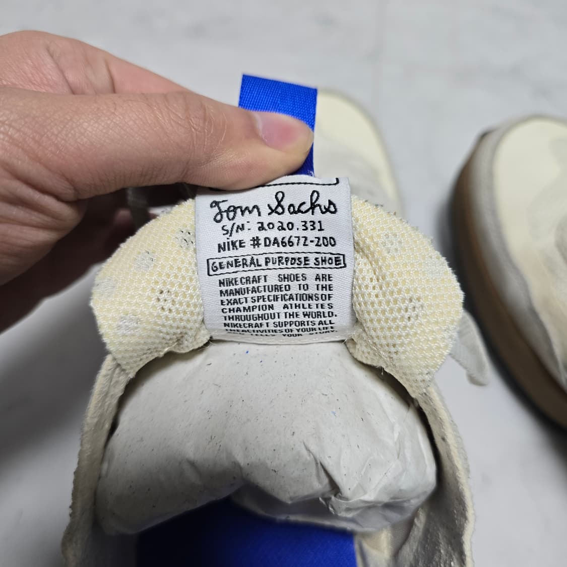 나이키 톰삭스 GPS 제너럴 퍼포즈 슈 라이트 크림 285 상품이미지6