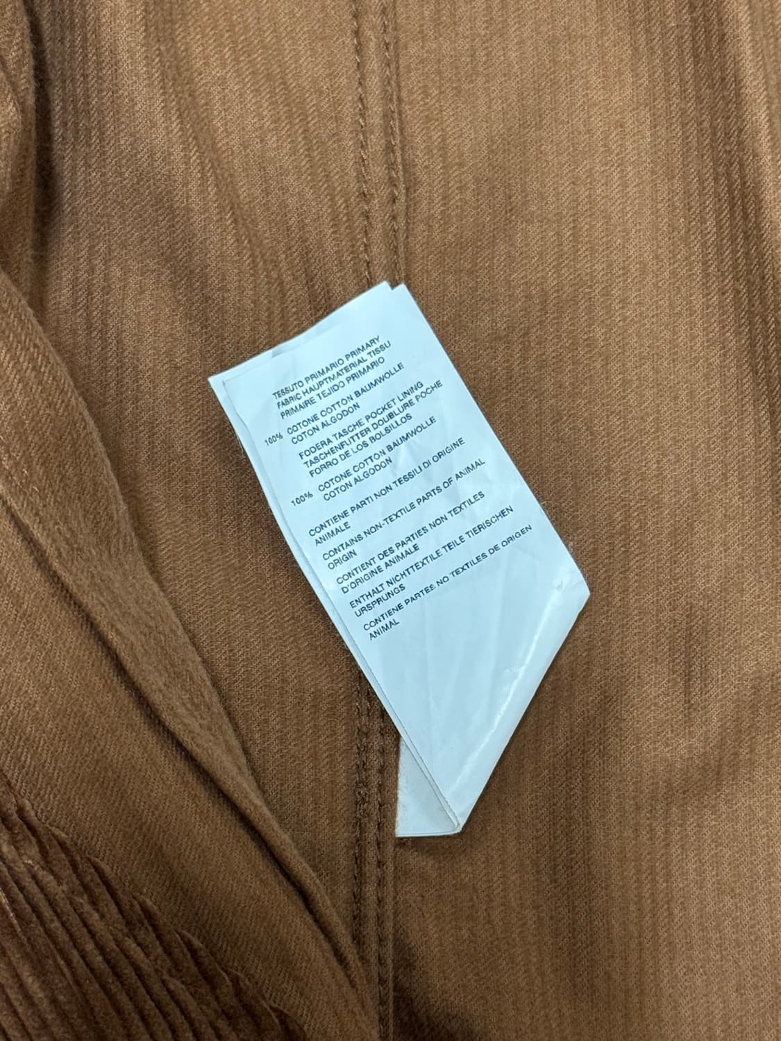 포터리 코듀로이 워시드 스포츠 셋업 브라운 2/3 상품이미지3