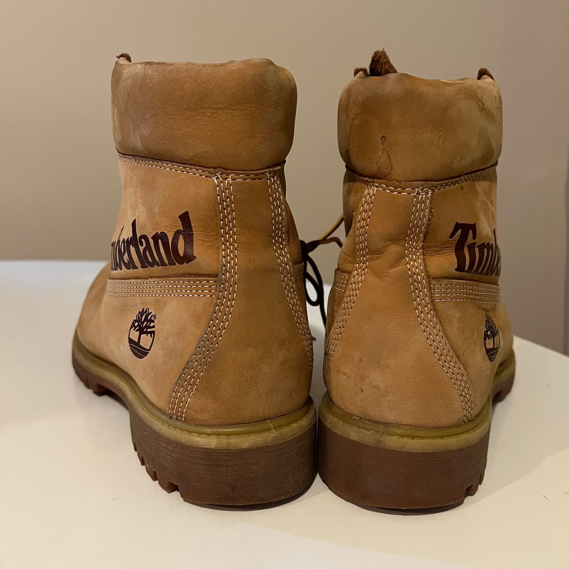 팀버랜드 6인치 프리미엄 워터프루프 로고 레터링 부츠 상품이미지3