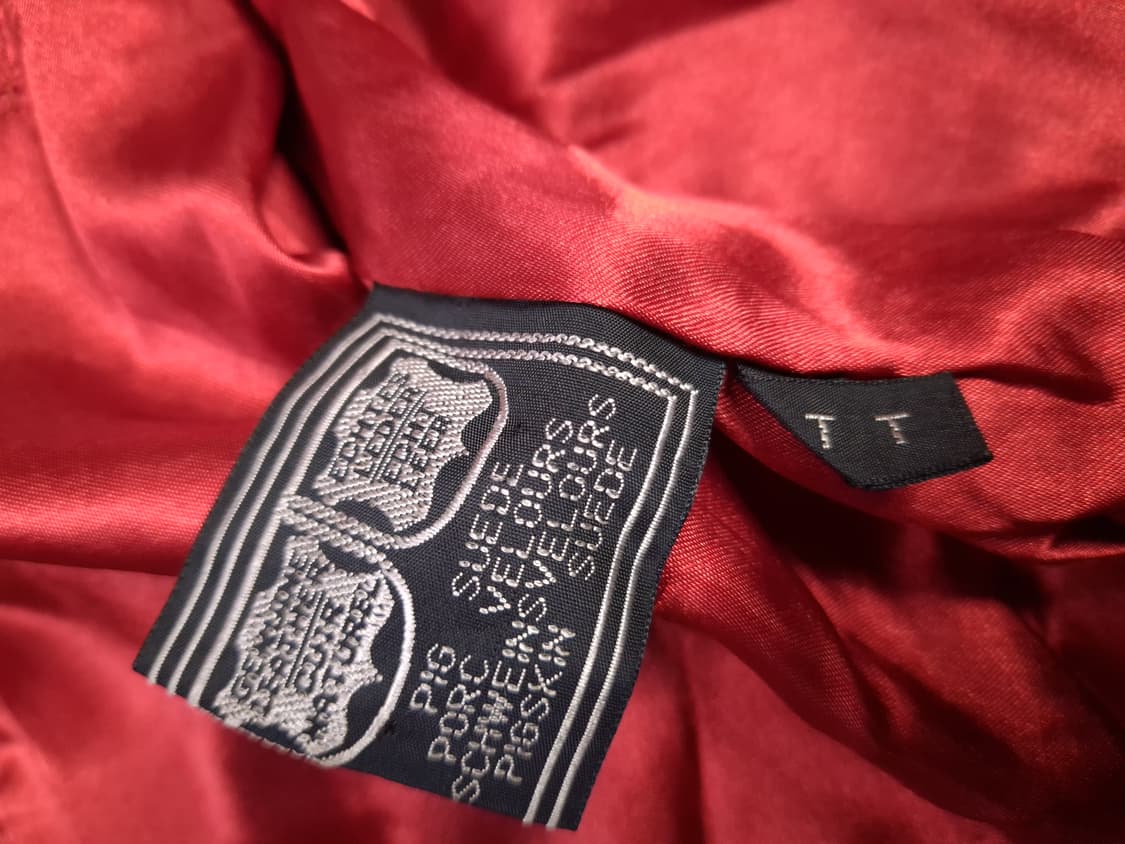 90's 빈티지 국내산 리얼 스웨이드 배색 봄버 자켓 상품이미지4