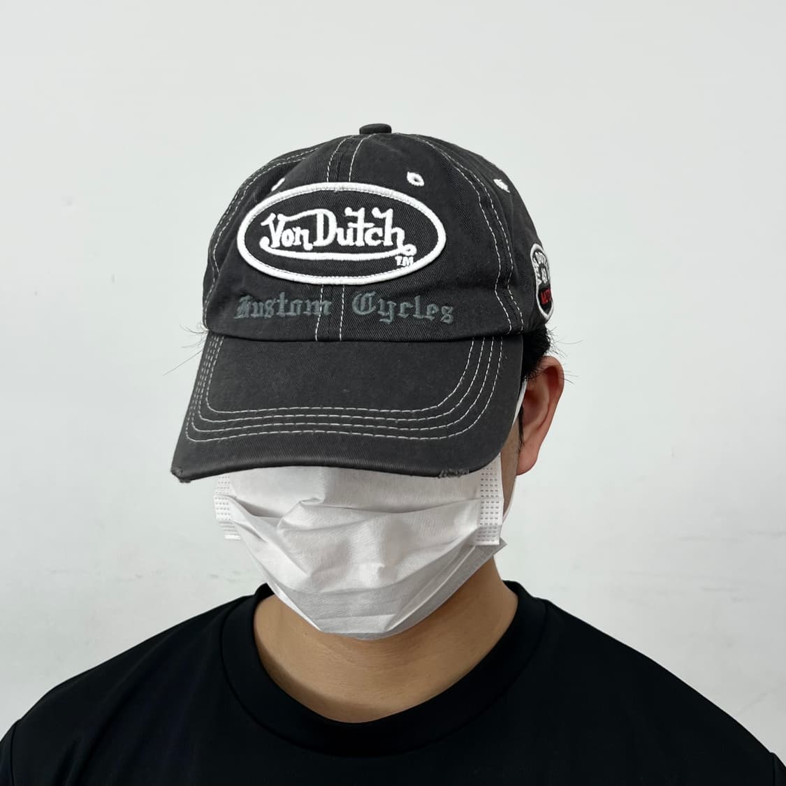 본더치 로고 볼캡 블랙 상품이미지2