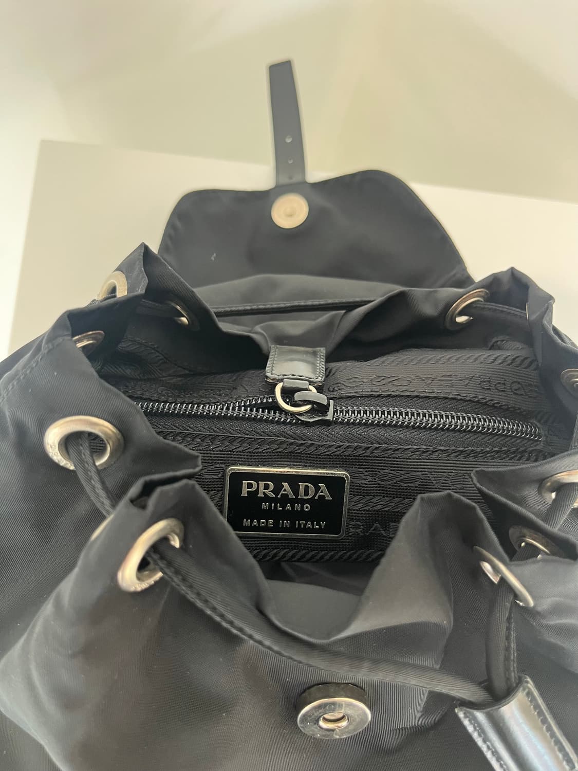 프라다 빈티지 백팩 스몰 상품이미지6