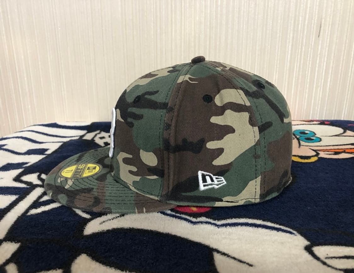 MLB 뉴에라 쿠퍼스타운 보스턴레드삭스 카모모자/캡 7 5/8 상품이미지3