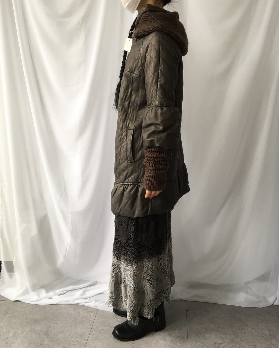 Crochet layer long skirt 상품이미지6