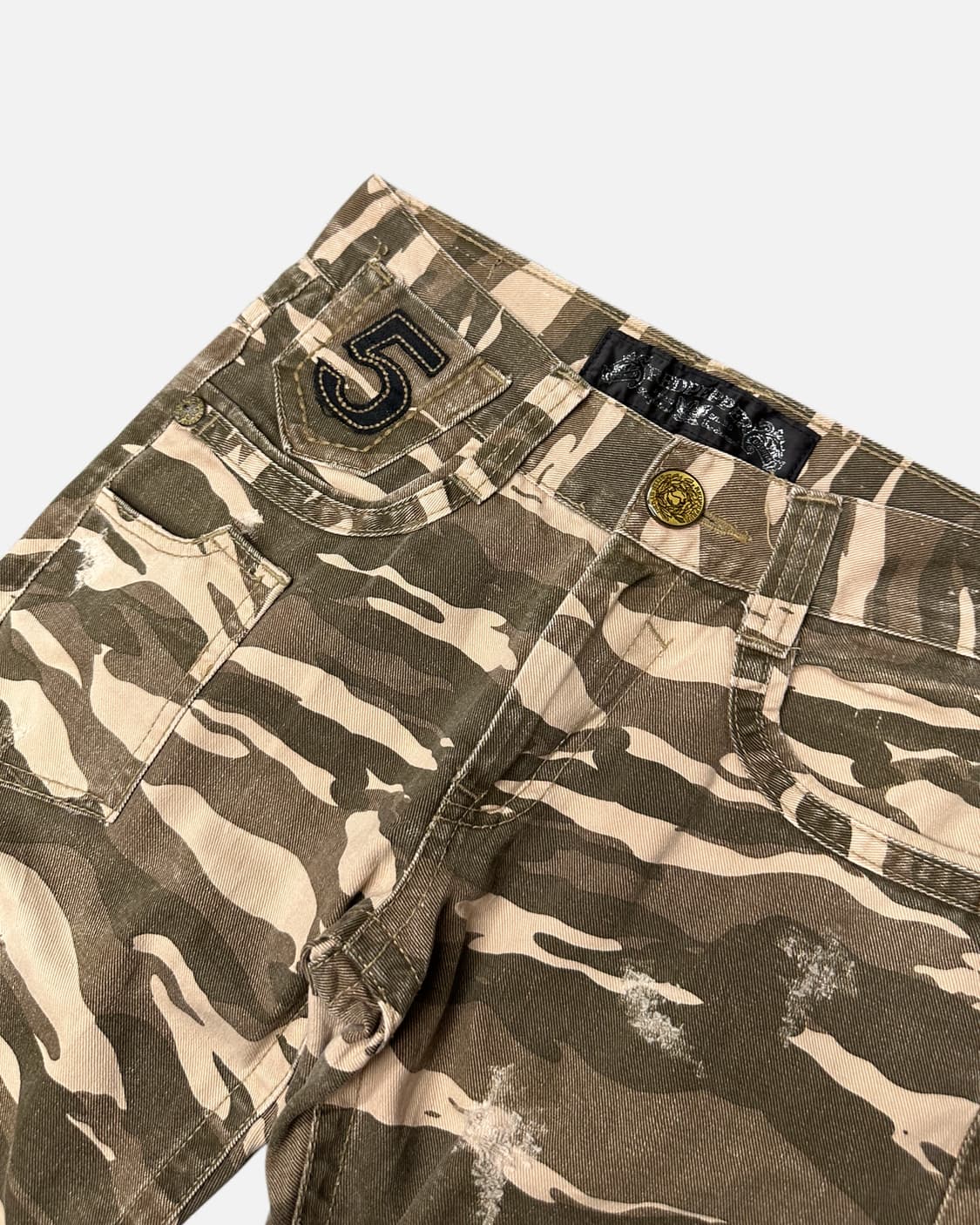 camo cargo pocket shorts 상품이미지3