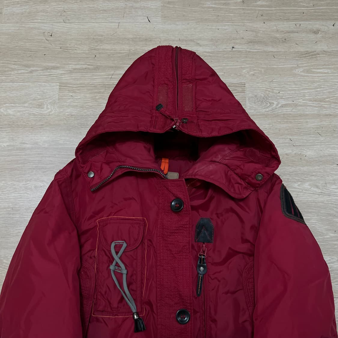 파라점퍼스 여성 마스터피스 코디악 롱패딩 파카 [버건디] XL/105 상품이미지2