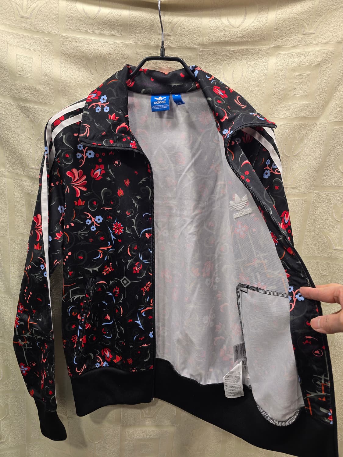 아디다스 불꽃자수 플라워페턴 파이어버드 트레이닝 져지 95~100 상품이미지7