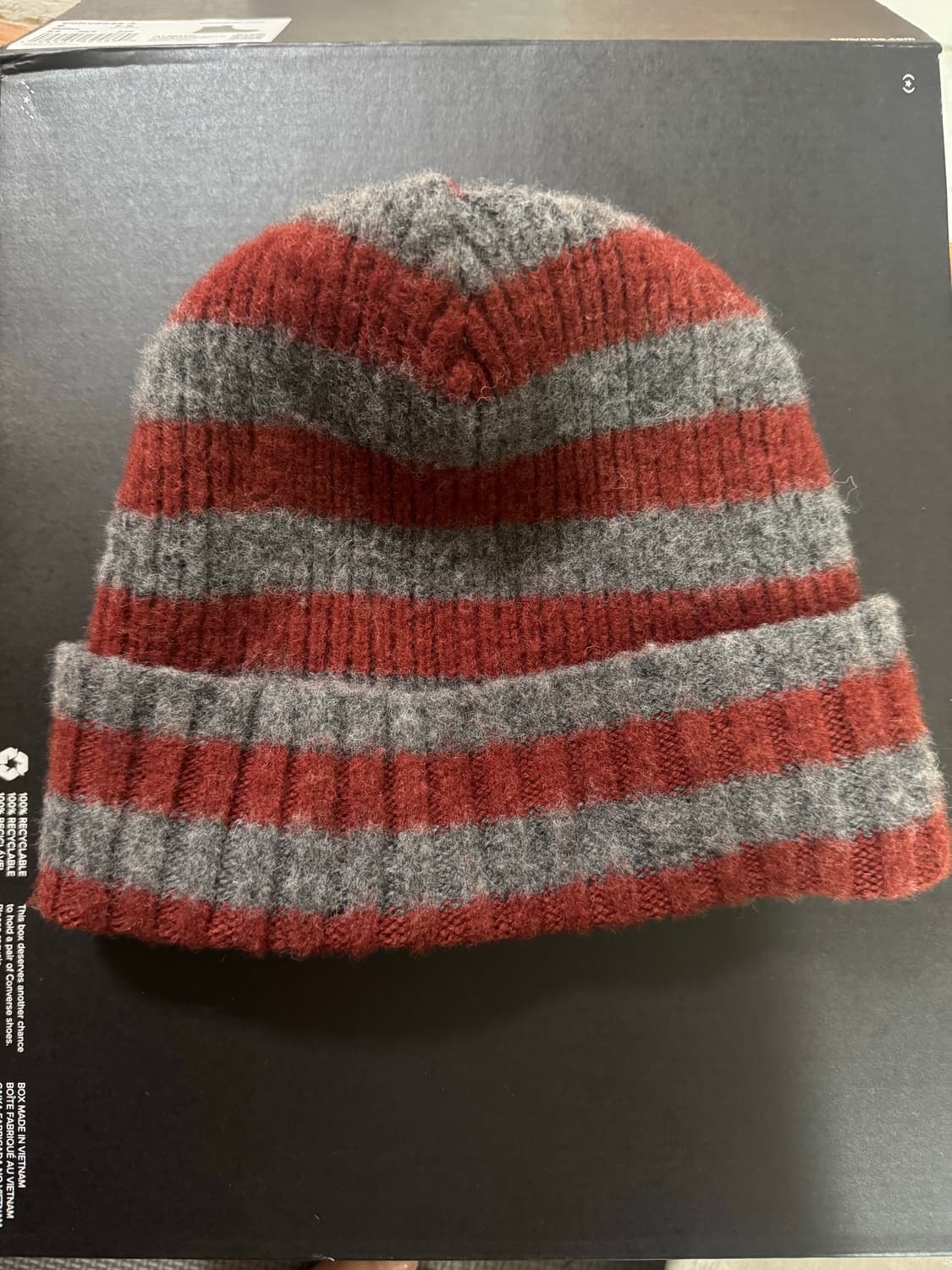 Howlin 하울린 하드워킹 비니 스트라이프 러스티 그레이 상품이미지1