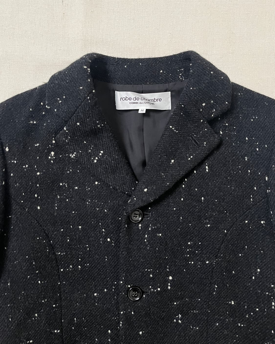 꼼데가르송 네프 울 블레이저 자켓 Comme des garcons 트위드 상품이미지6