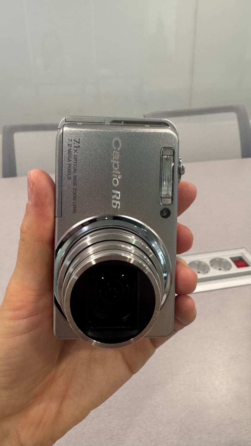 리코 Ricoh R6 실버 판매합니다. 상품이미지5