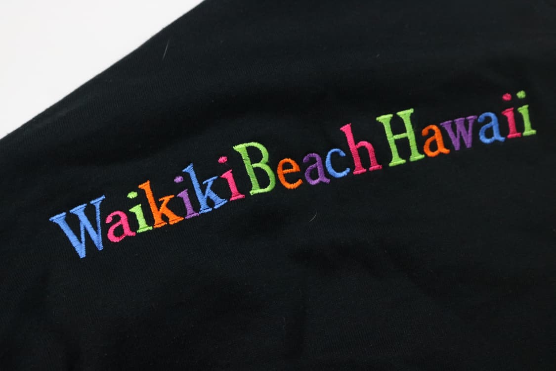 저지스 90s 와이키키 비치 하와이 자수 스웻셔츠 (XL) 상품이미지4