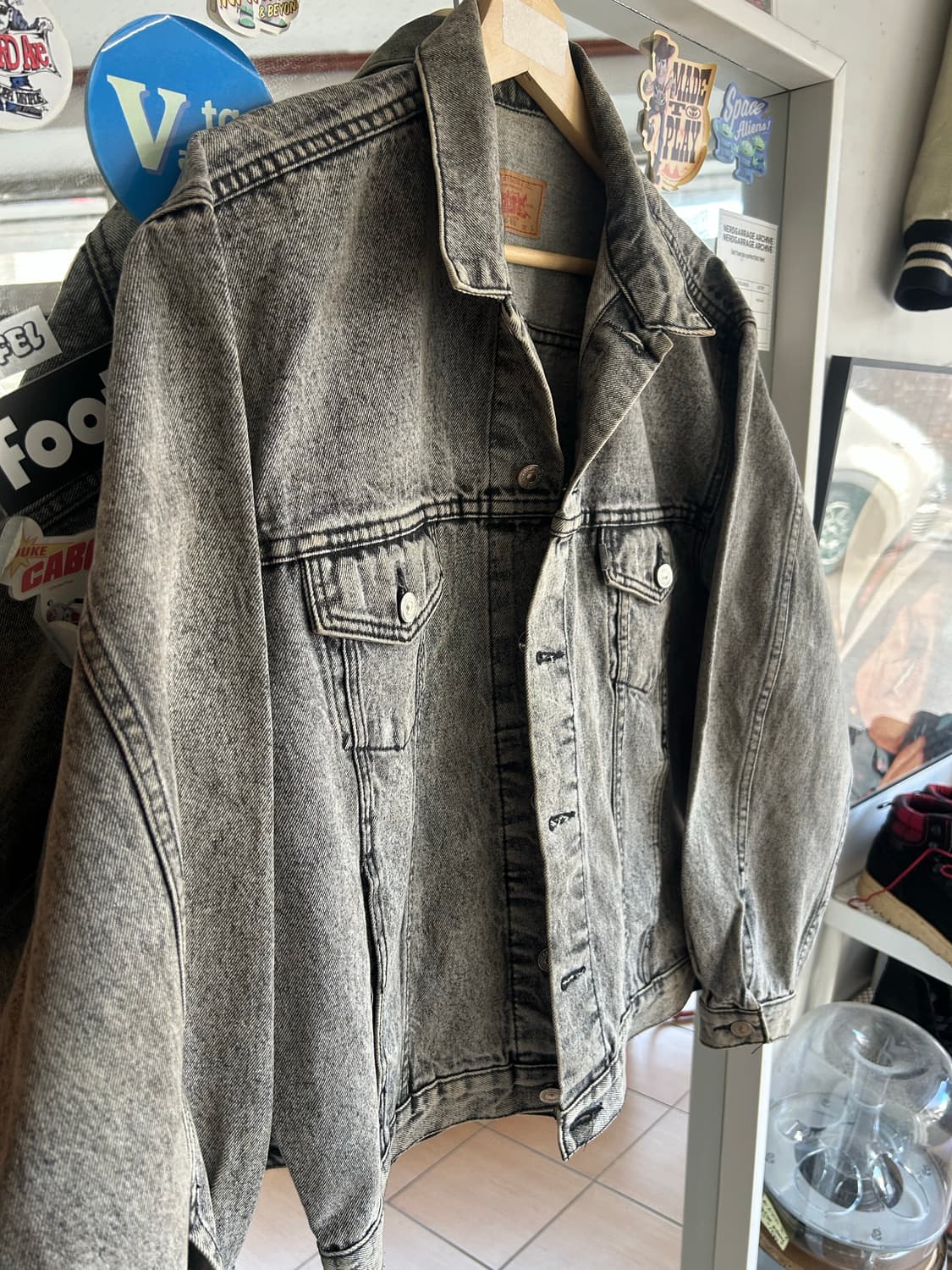 80‘s 리바이스 스톤워싱 트러커 상품이미지2