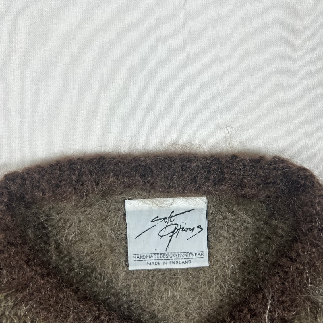 80‘s 빈티지 모헤어 mohair 니트 상품이미지6