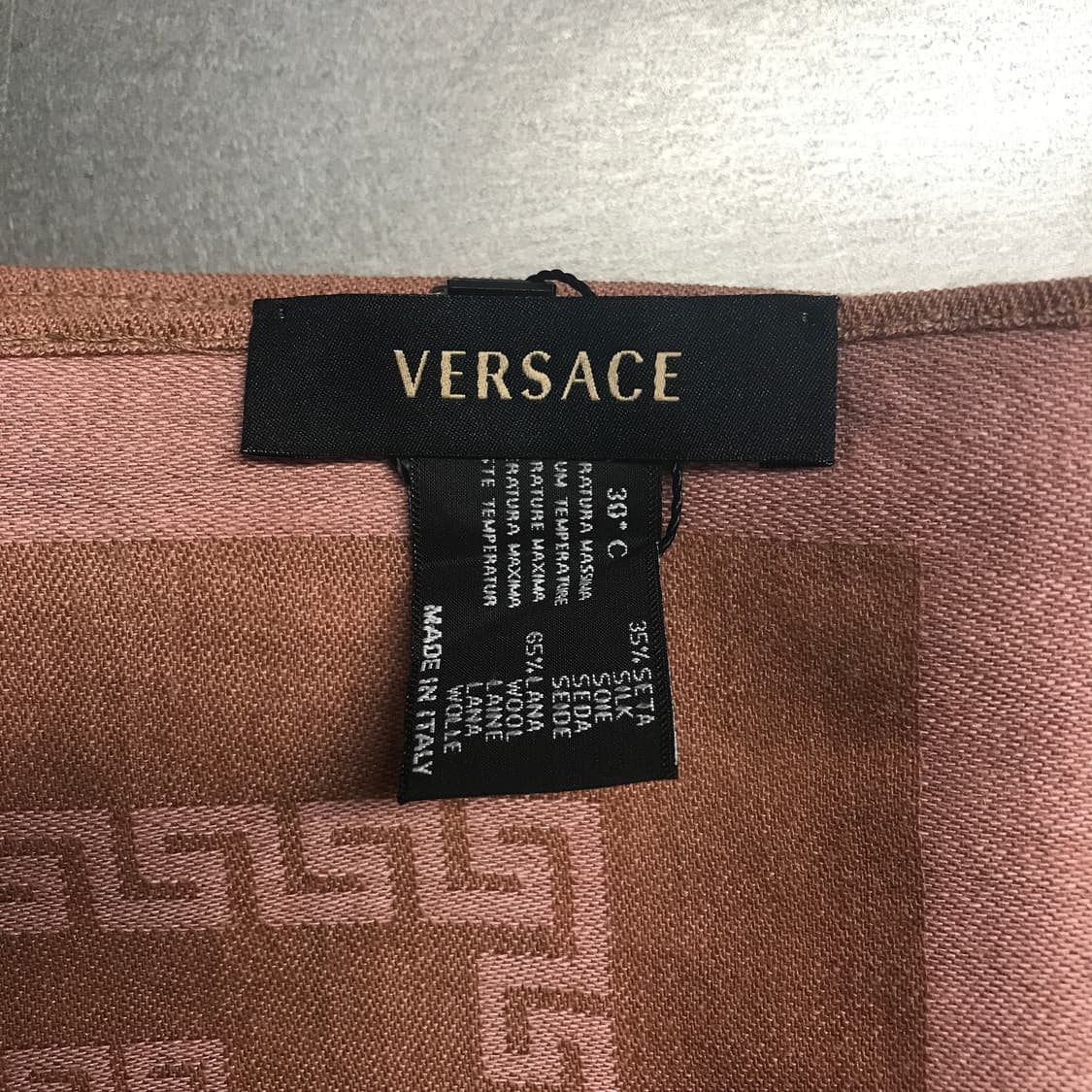 베르사체 실크 스카프 상품이미지3