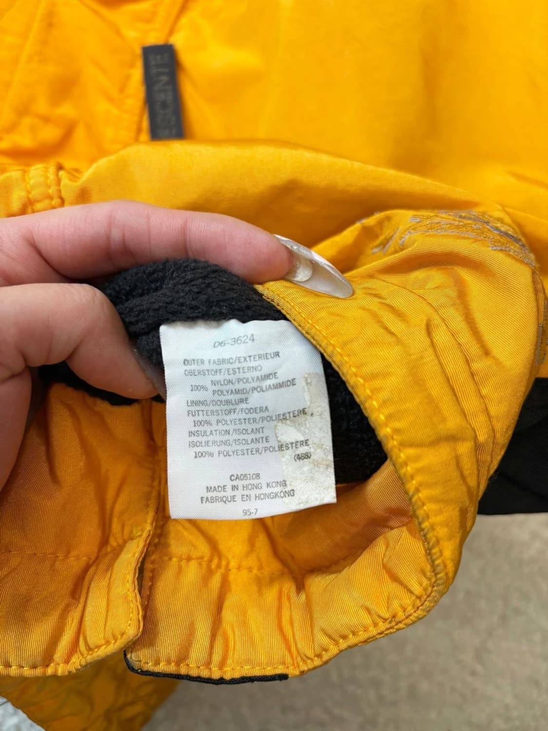 데상트 00's 고프코어 배색 윈드 자켓 PN6077 상품이미지9