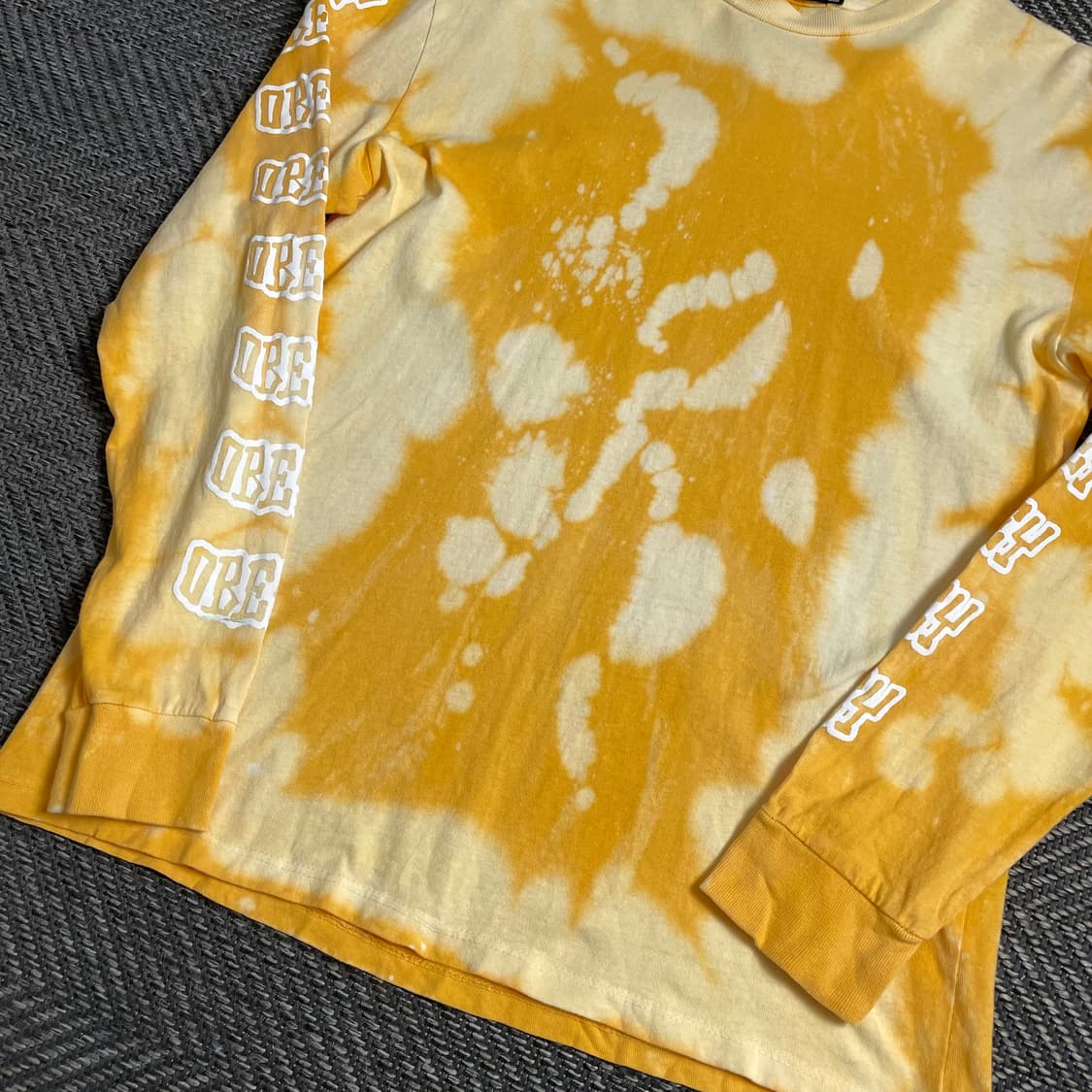 오베이 슬리브 로고 타이다이 긴팔 롱 슬리브y 4845 상품이미지3