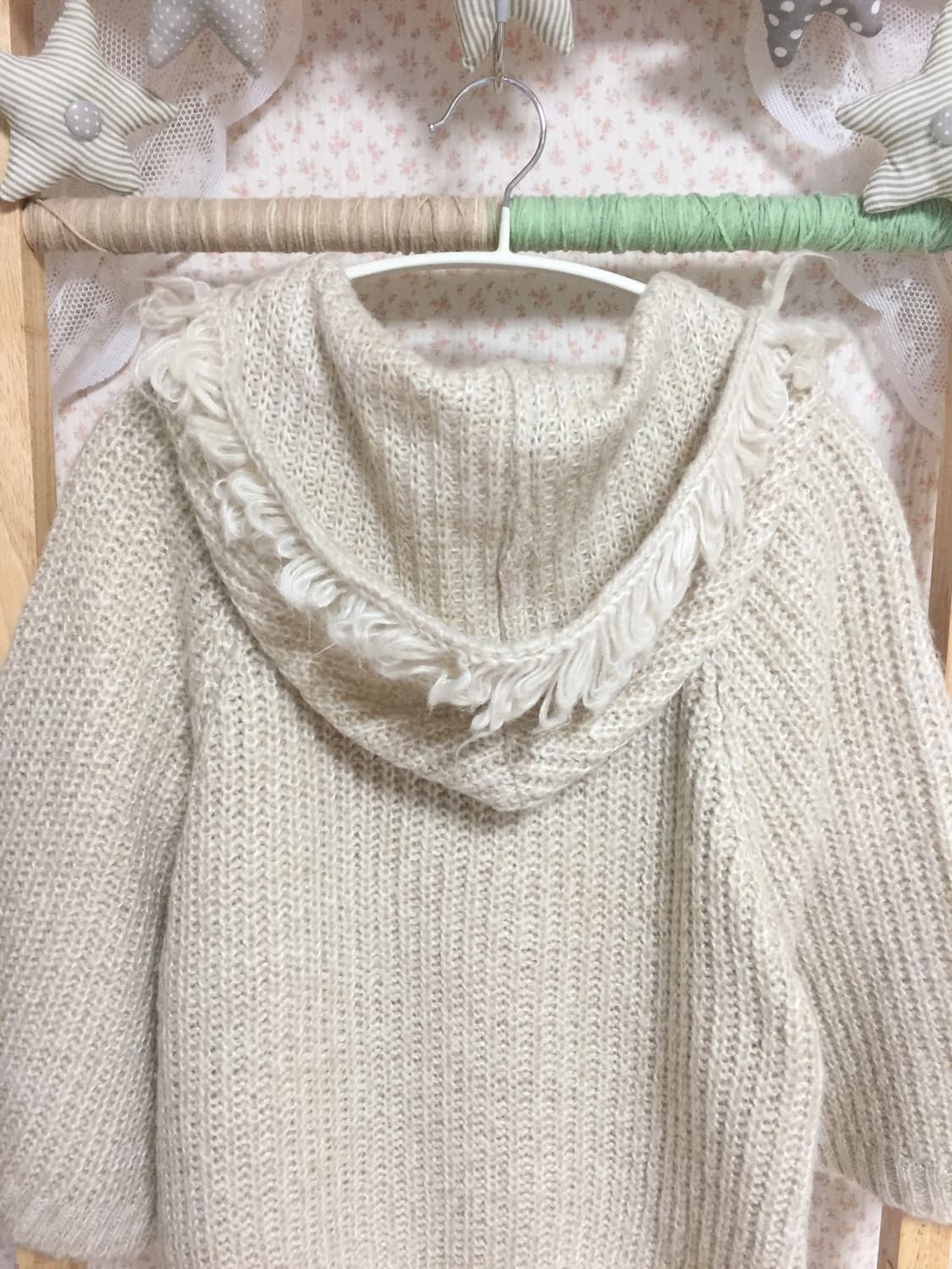 빈티지 모리걸 떡볶이 후드 가디건 상품이미지6