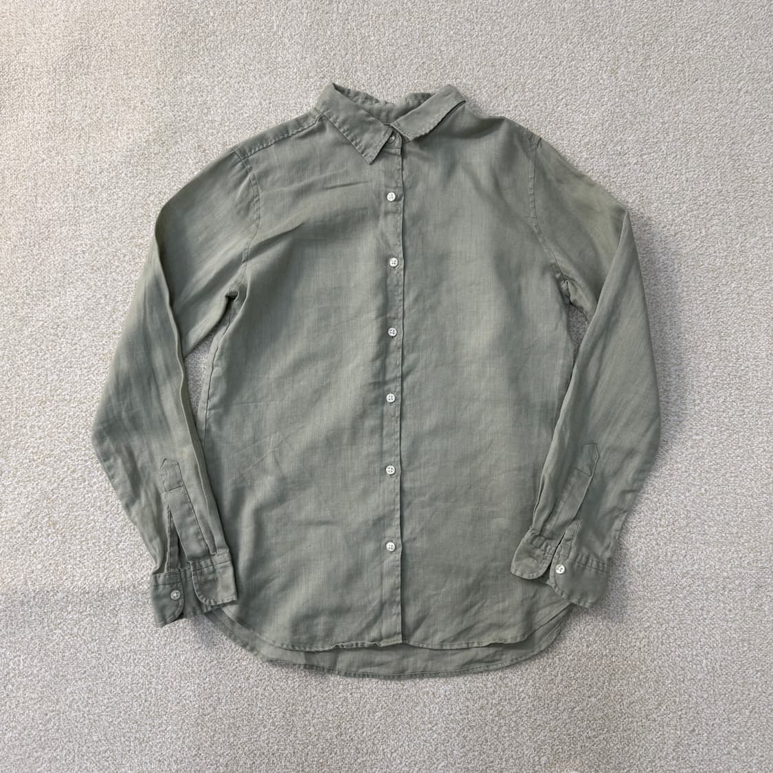 M 유니클로 린넨 셔츠 0223T 상품이미지1