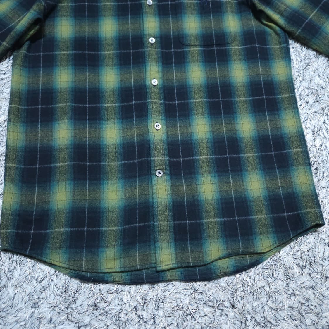 헤지스)95 남자 겨울셔츠 체크남방 / 왕눈이샵 상품이미지4