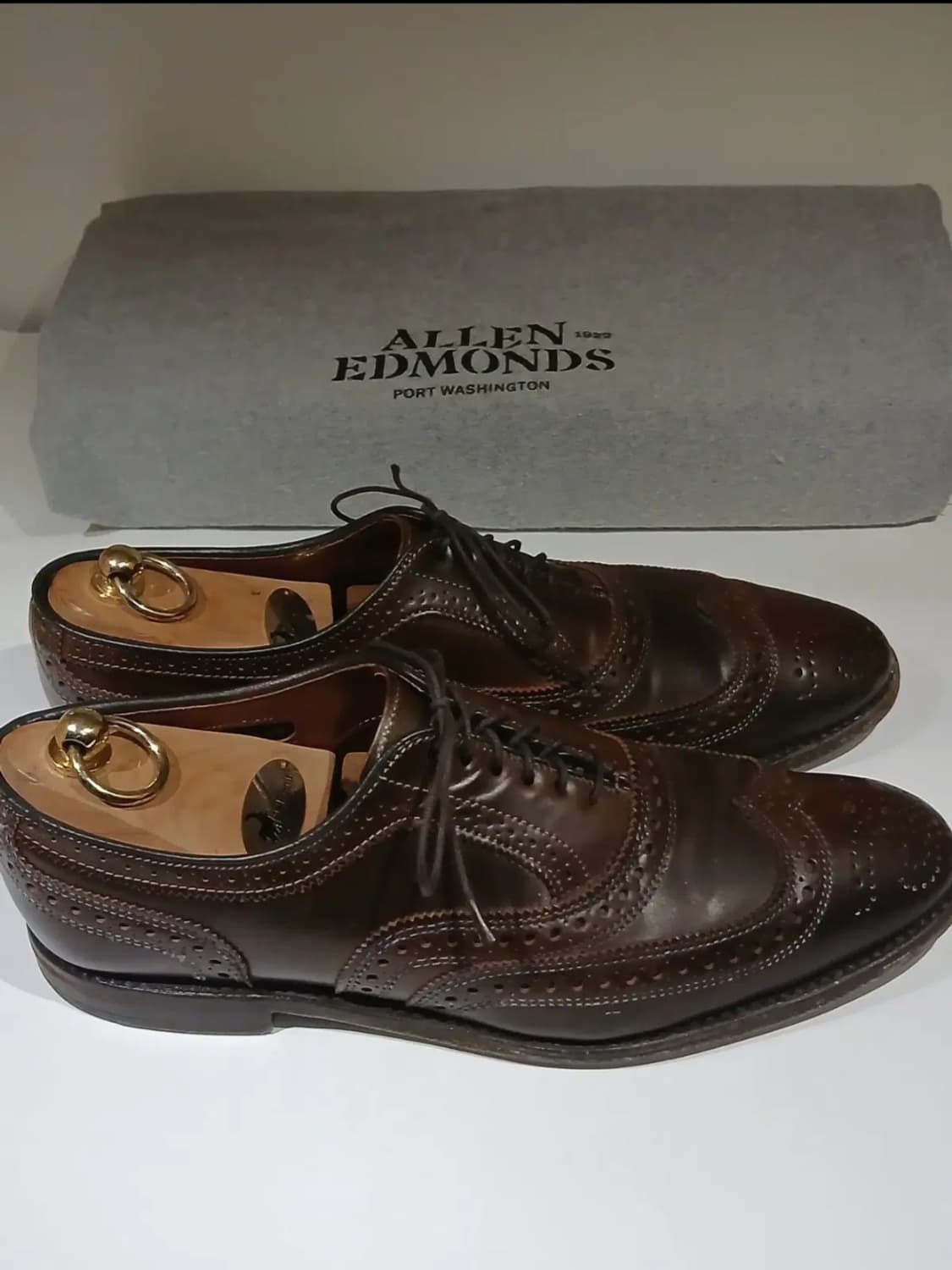 [판매]Allen Edmonds 알렌 에드먼즈 캠브리지 쉘코도반 윙팁 9 상품이미지6