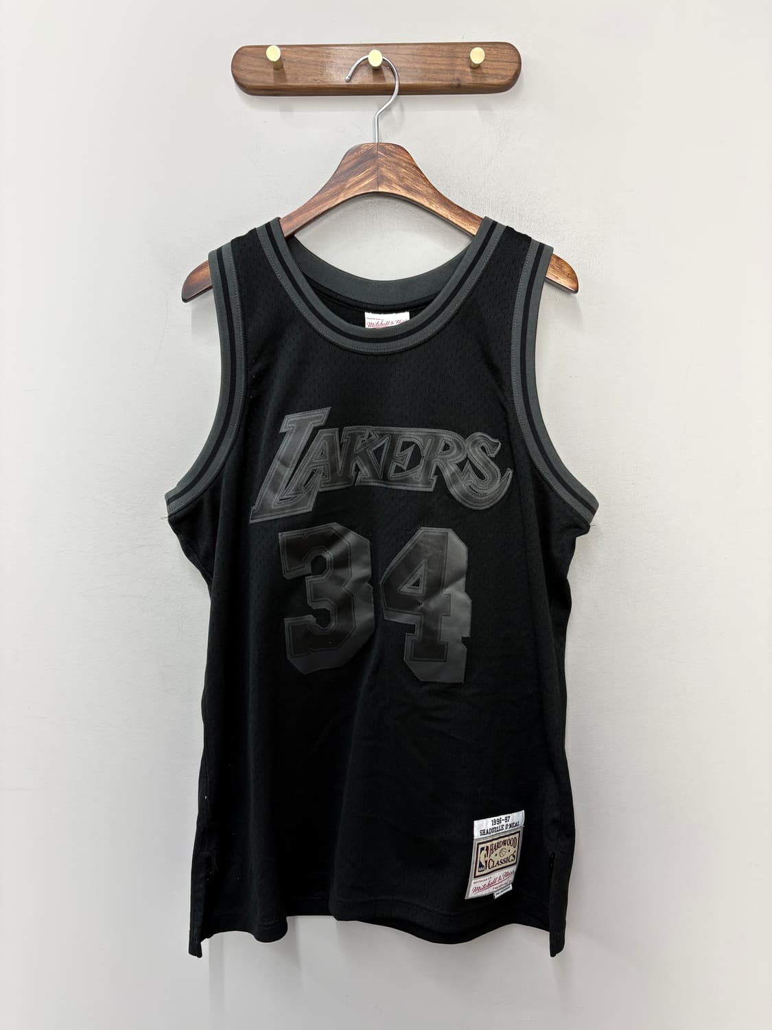 미첼앤네스 레이커스 블랙 스윙맨 져지 A3785 상품이미지2