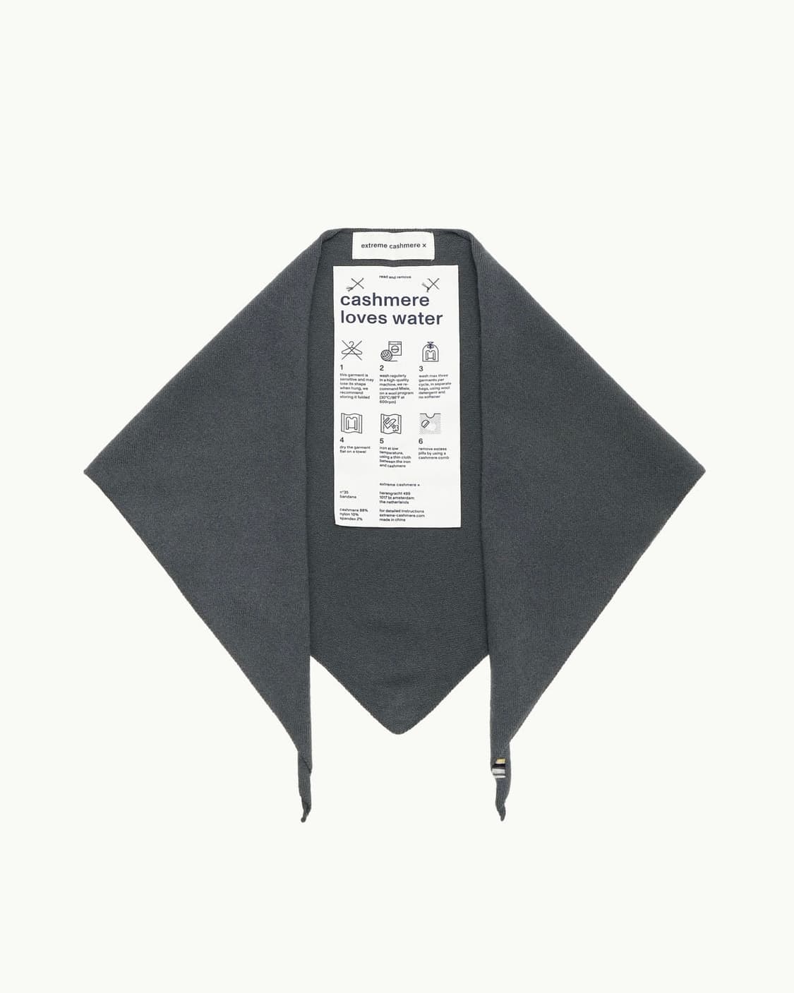 익스트림캐시미어 26ss 반다나 스카프/레이크 상품이미지2