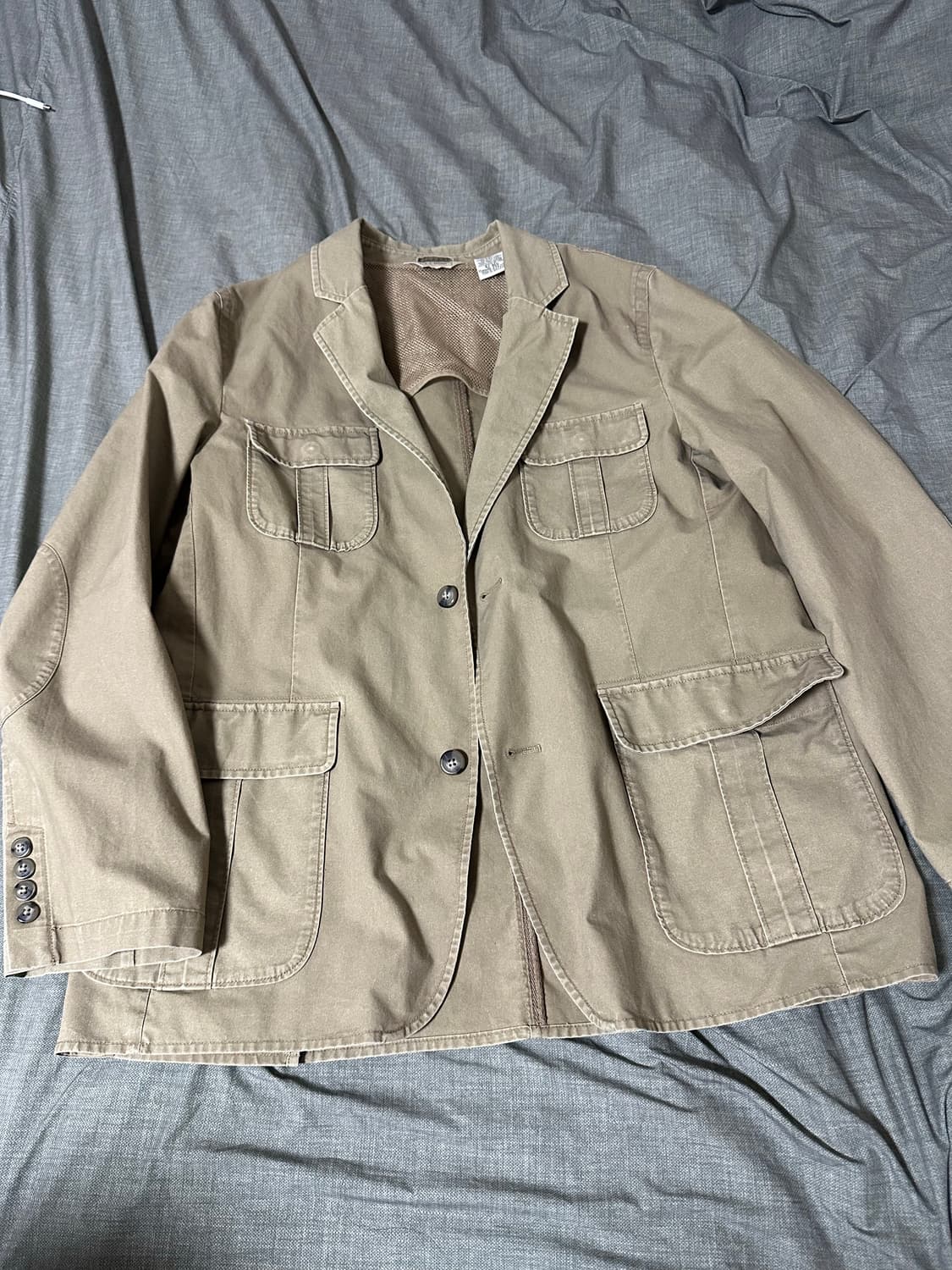 엘엘빈 헌팅자켓 착샷O 상품이미지2