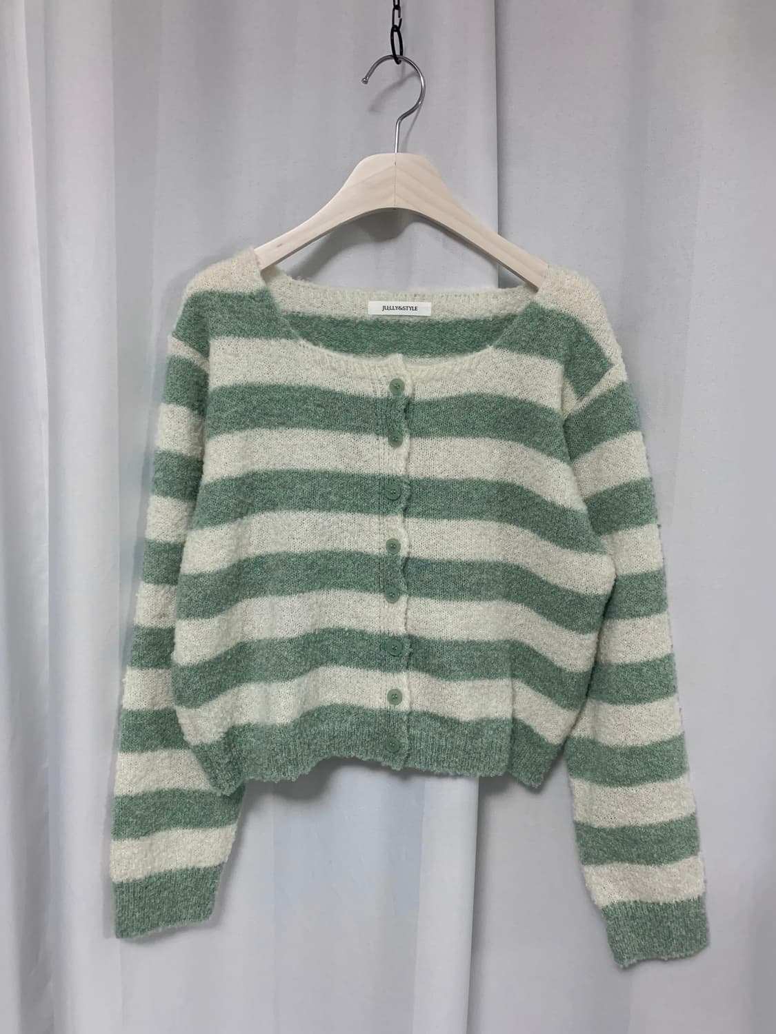 부클 단가라 가디건 상품이미지6