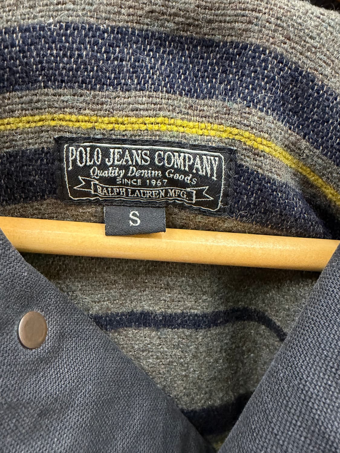 폴로 랄프로렌 사우스웨스트 인디언헤드 스톤 블랙데님 초어자켓 상품이미지6