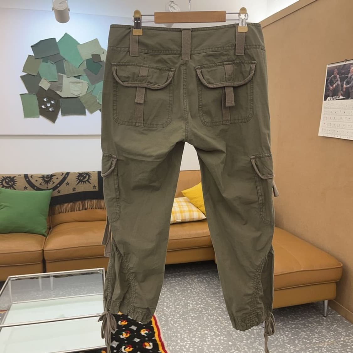 Bruins Chinos Y2K 7부 카고팬츠 26인치 C08464 상품이미지4