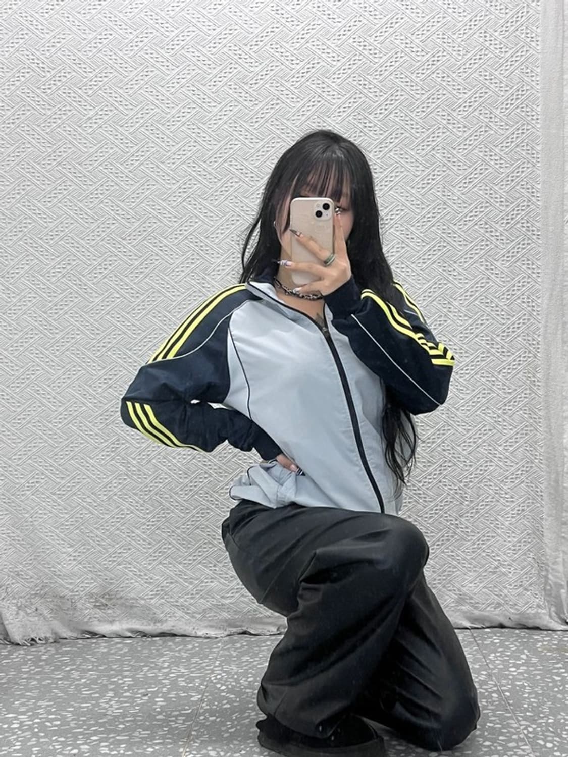 아디다스 올드스쿨 레트로 배색 져지 집업 L C07679 상품이미지2