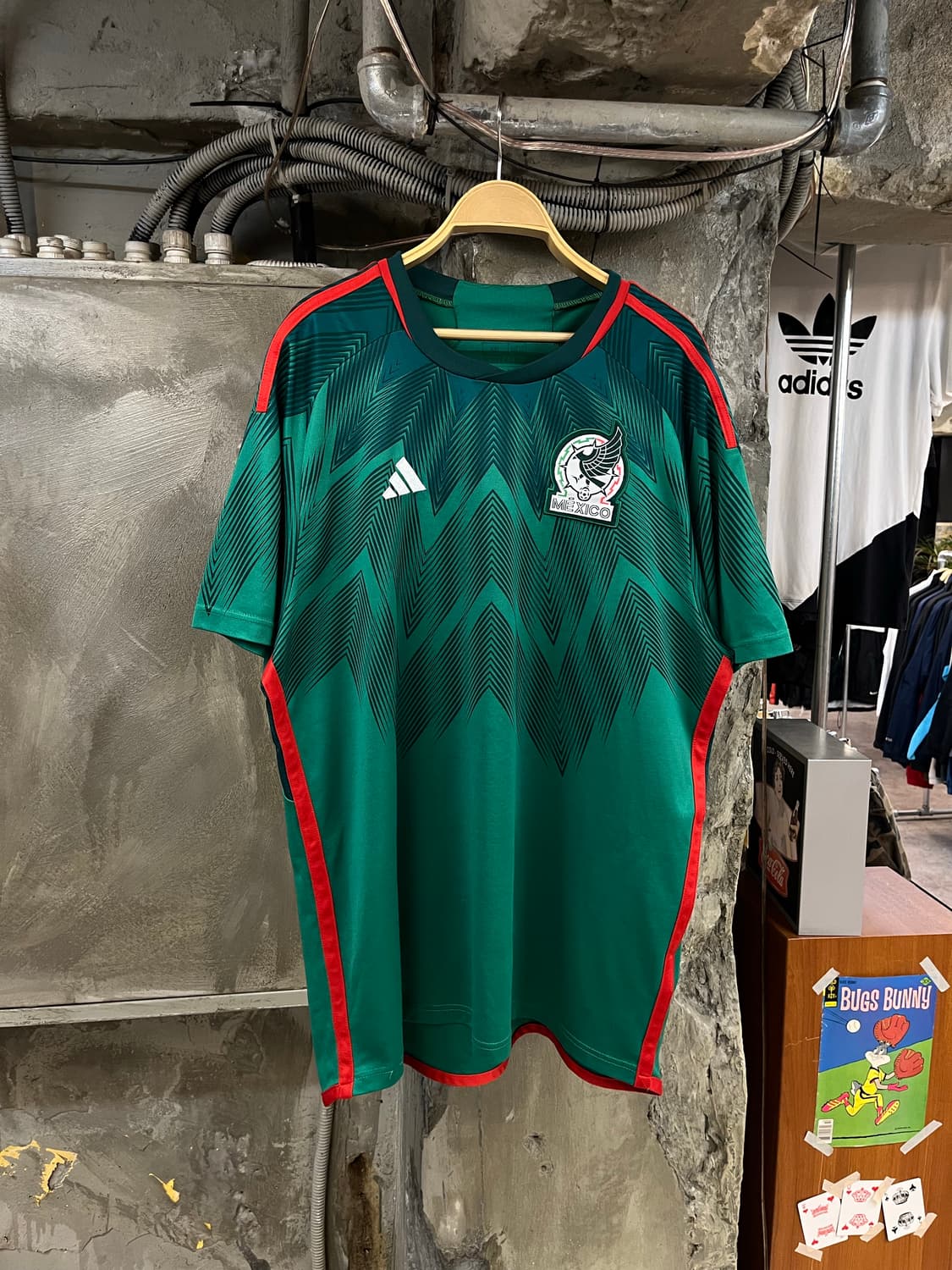 아디다스 멕시코 국대 축구 져지 그린 4XL #csz748 상품이미지1